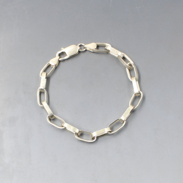 Sterling Silver Link Bracelet 12 Grams